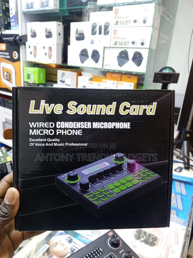 V9 Portable Audio Interface With Bluetooth and Echo Effects - thumbnail 3