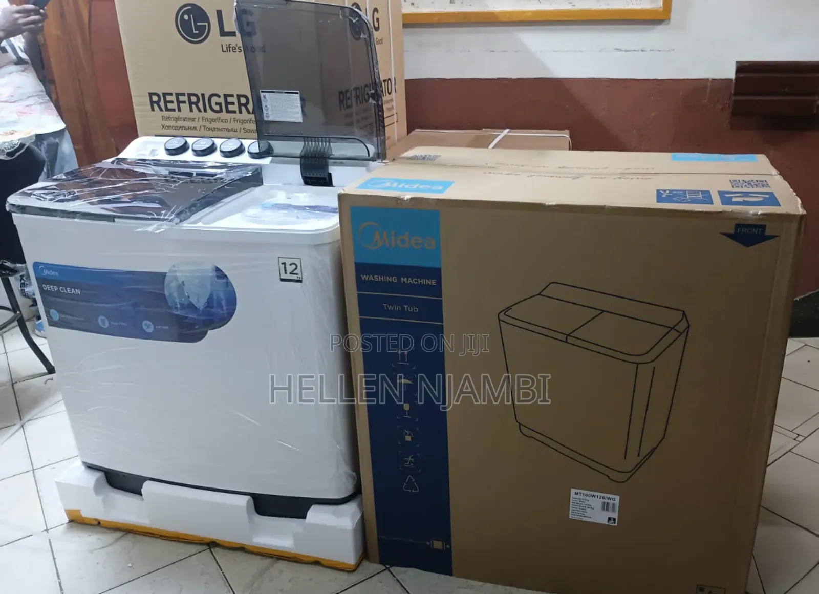 Midea 12kg Twin Tub Full Automatic Washing Machine