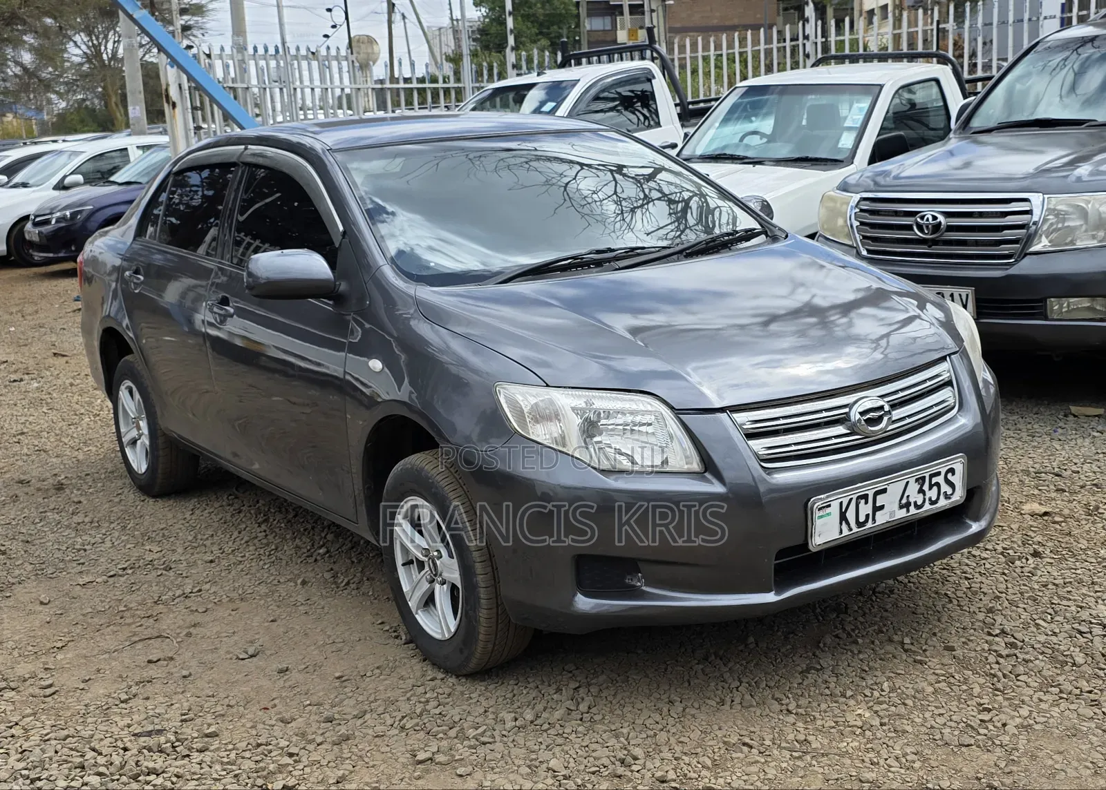 Toyota Axio 2008 Gray