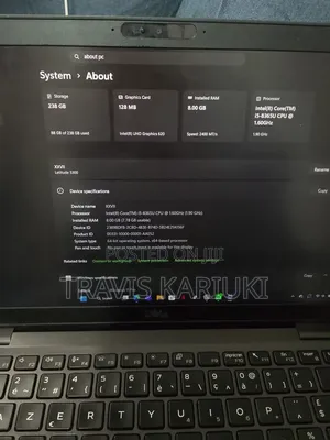 Laptop Dell Latitude 5300 8GB Intel Core i5 SSD 256GB