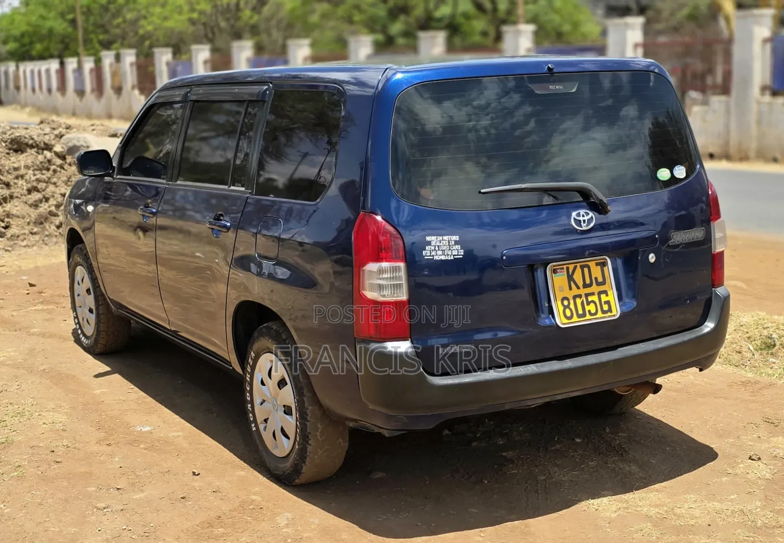 Toyota Succeed 2015 Blue