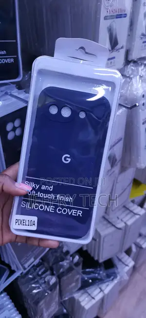 Dark Blue Liquid Silicone Case for the Google Pixel 10A a Soft-Touch