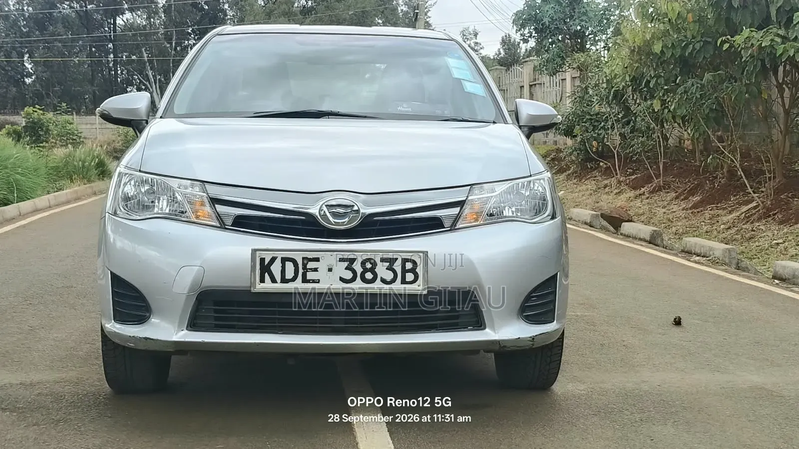 Toyota Axio 2014 Silver
