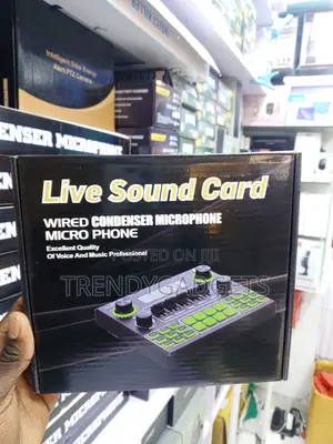V9 Bluetooth Podcast Mixer With Echo and Reverb Controls