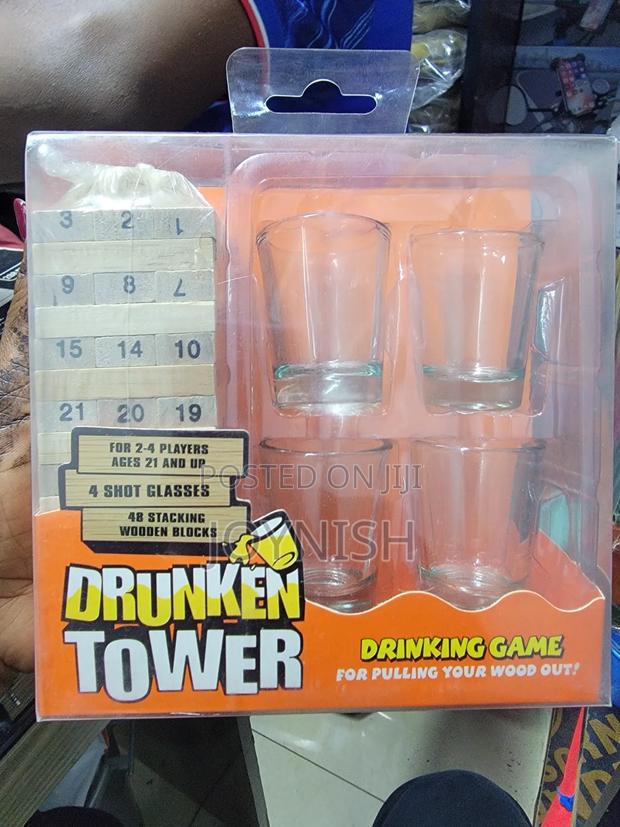 Jenga Block Drunken Tower - main view