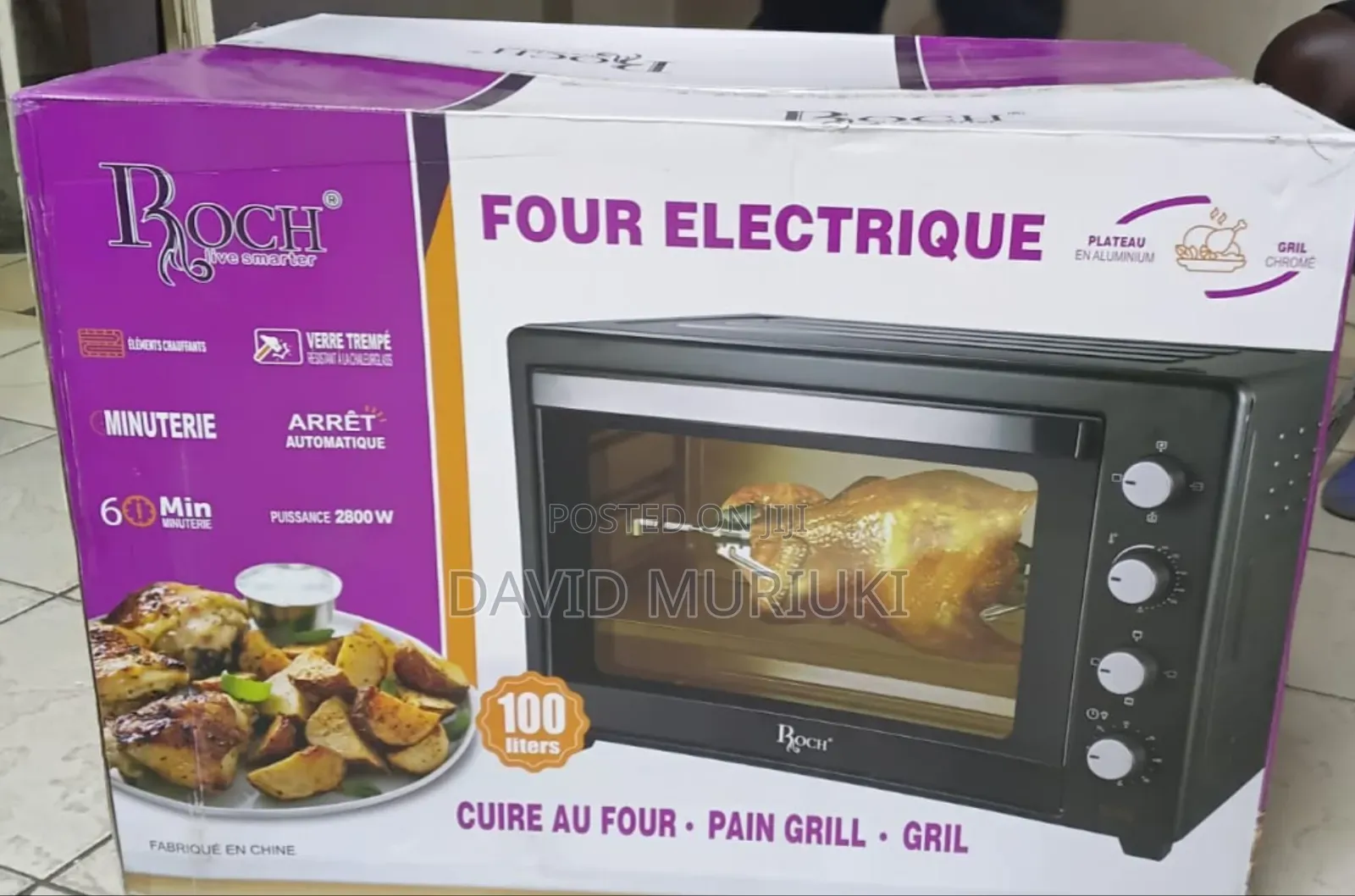 ROCH 100L Large Capacity Electric Oven.