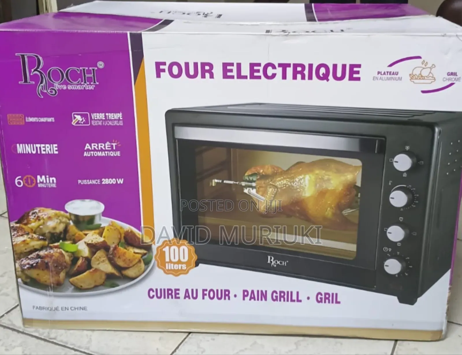 ROCH 100L Large Capacity Electric Oven.