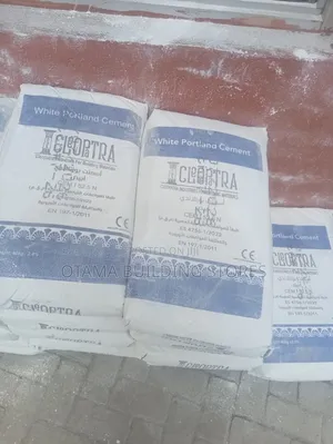 High Quality White Cement 40kgs 52.5N for Tiles and Wall Finishes