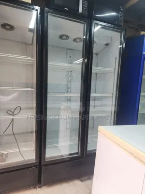 Black Unique Cooler Display Fridge B100 L