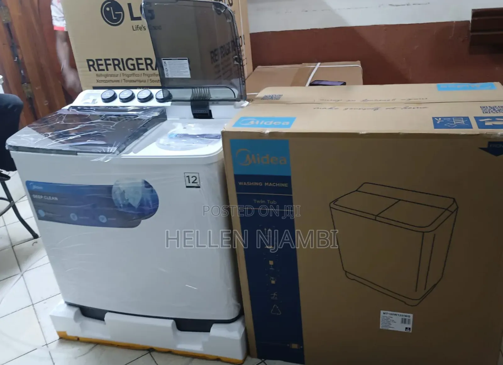 Midea Top Load 12kg Twin Tub Washing Machine