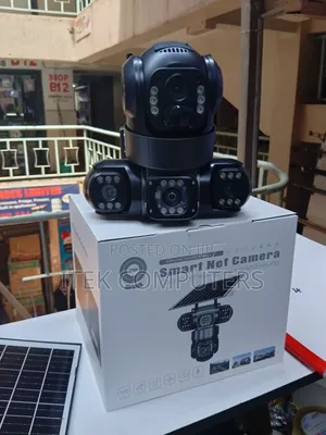 Triple Lens WiFi Solar Camera for Complete 360° Home Security