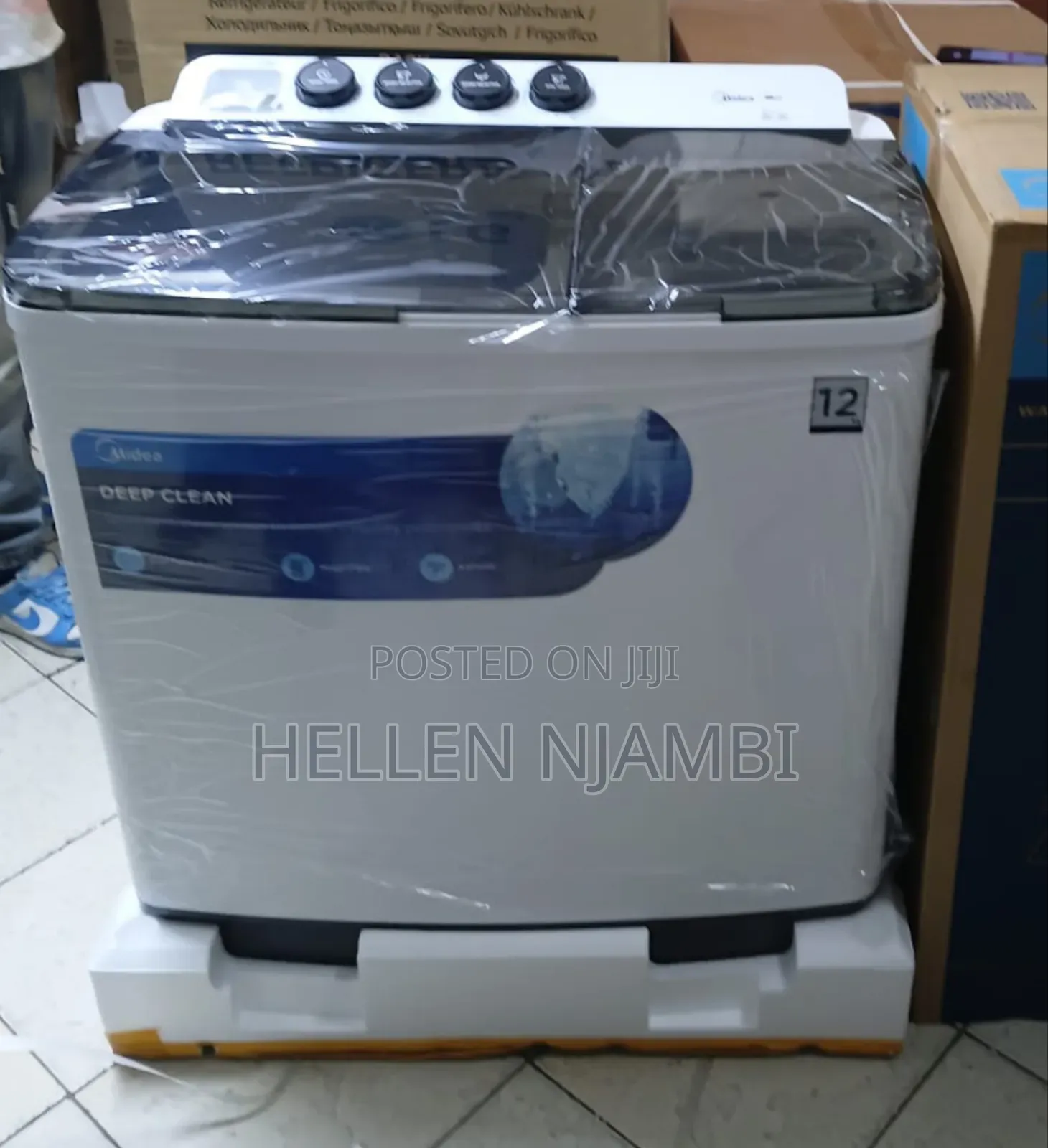 Midea Top Load 12kg Twin Tub Washing Machine