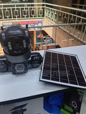 Wireless Triple Lens Solar CCTV for Smart Outdoor Surveillance