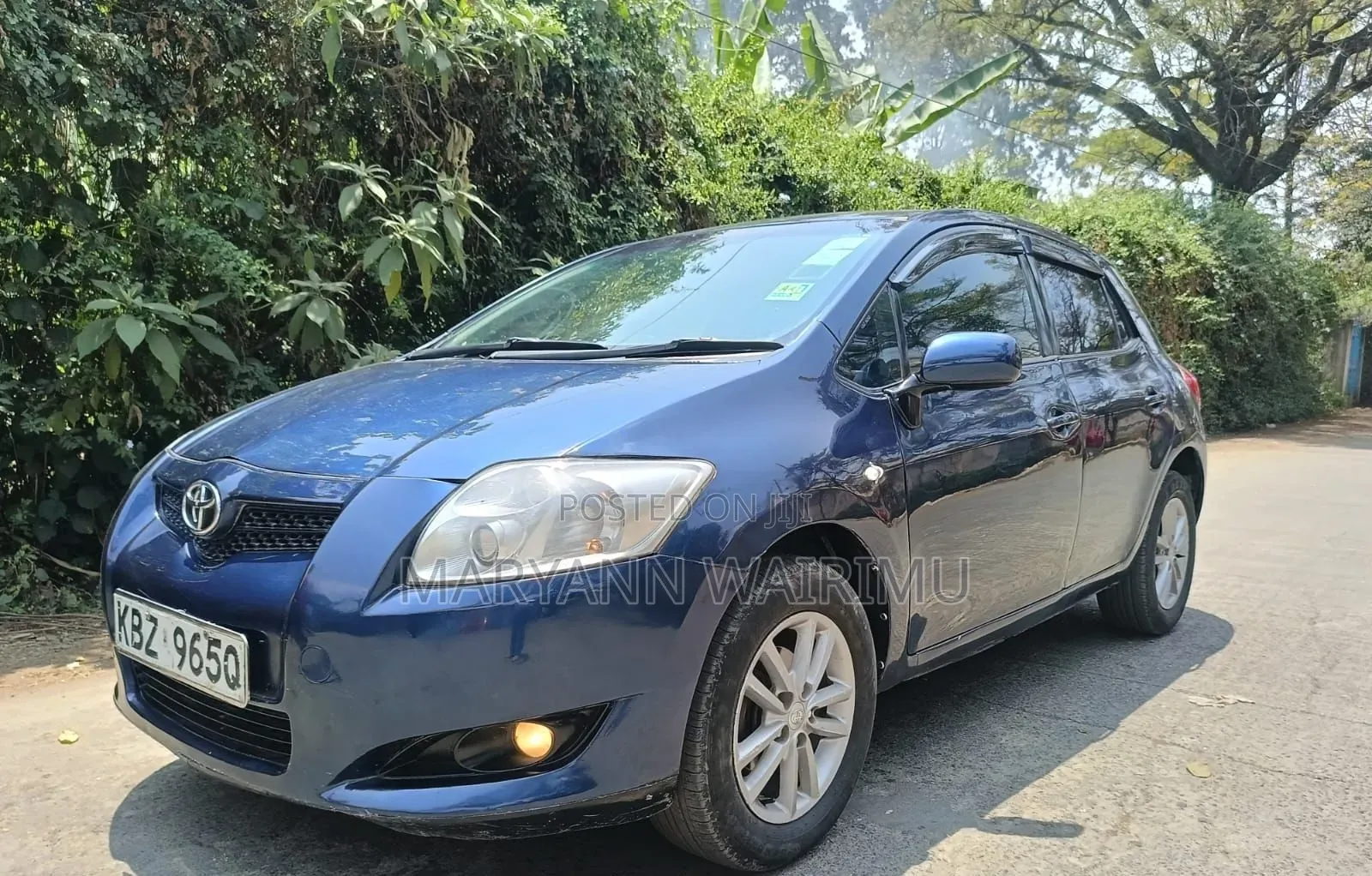 Toyota Auris 2008 Blue