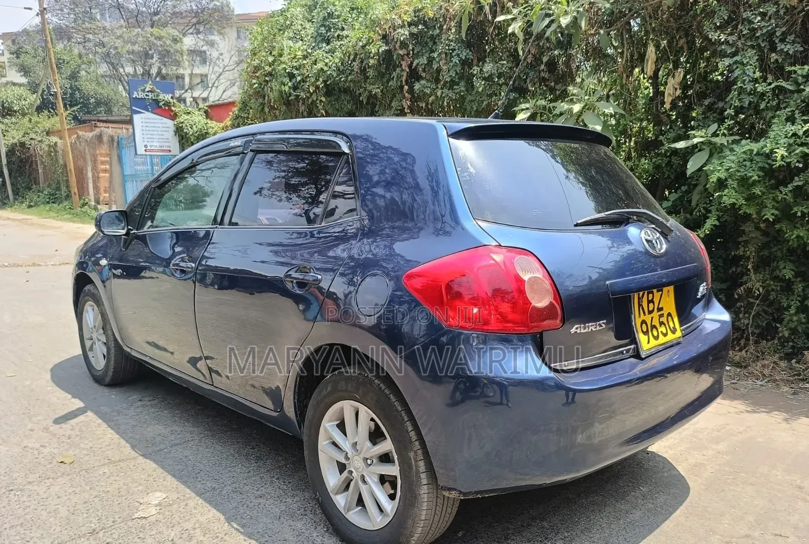 Toyota Auris 2008 Blue