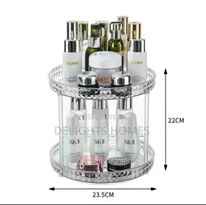 Diamond Acrylic Rotating Lazy Susan-Nj