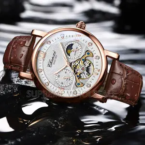 CHENXI 8876 Luxury Automatic Watch - Moon Phase & Tourbillon