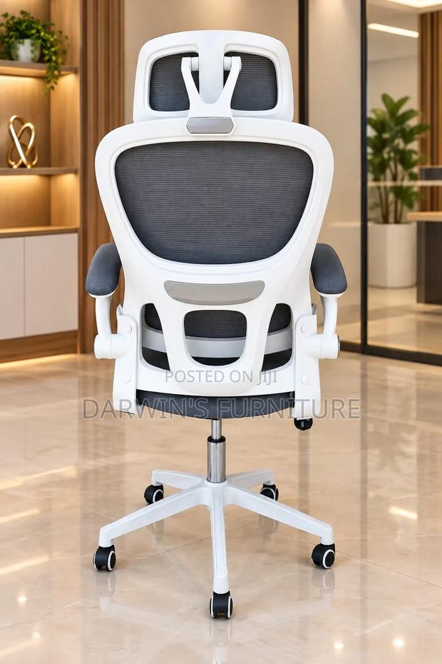 High-Back Lumbar Support Chair: - main view