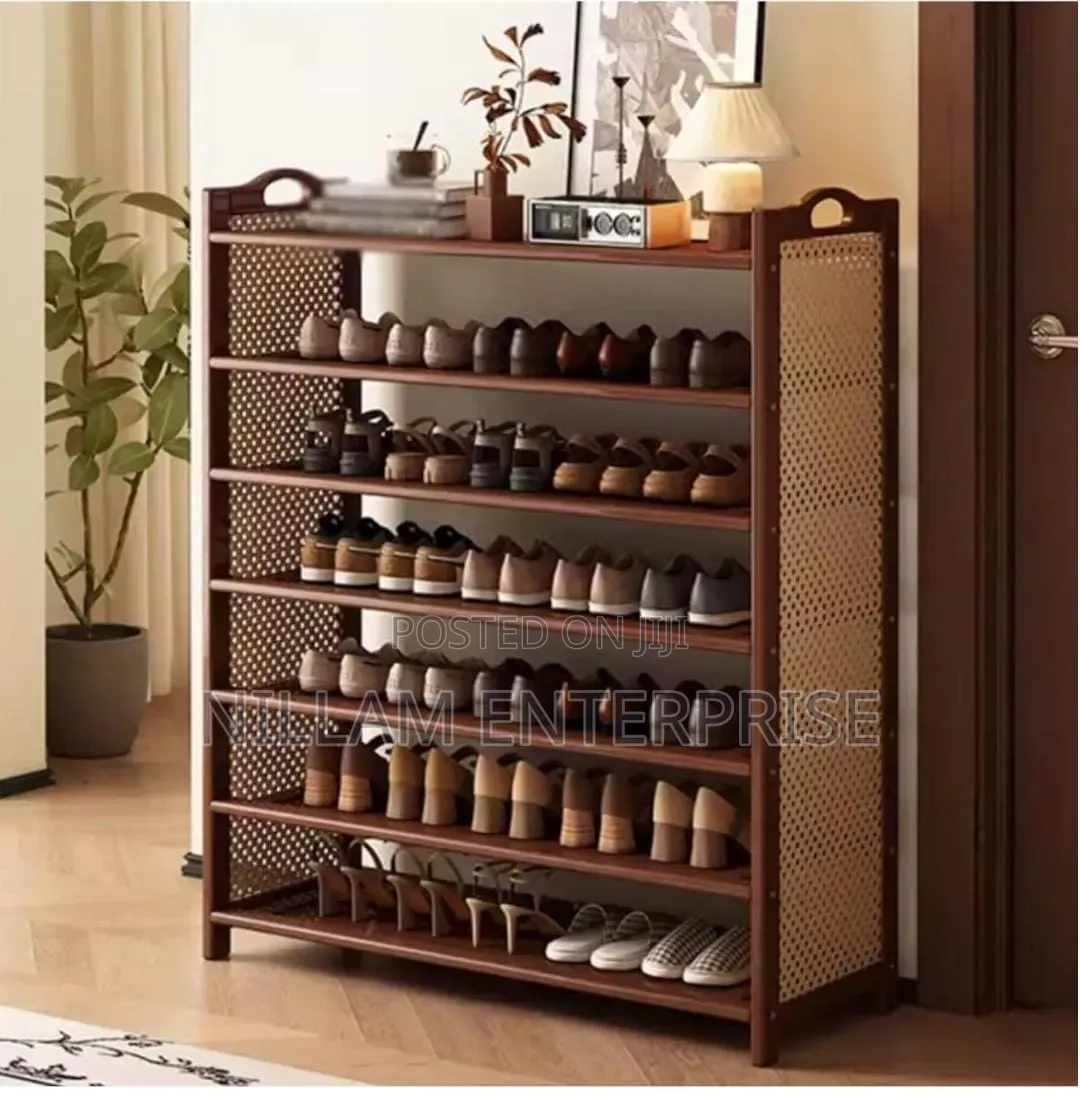 Bamboo Shoe Rack*