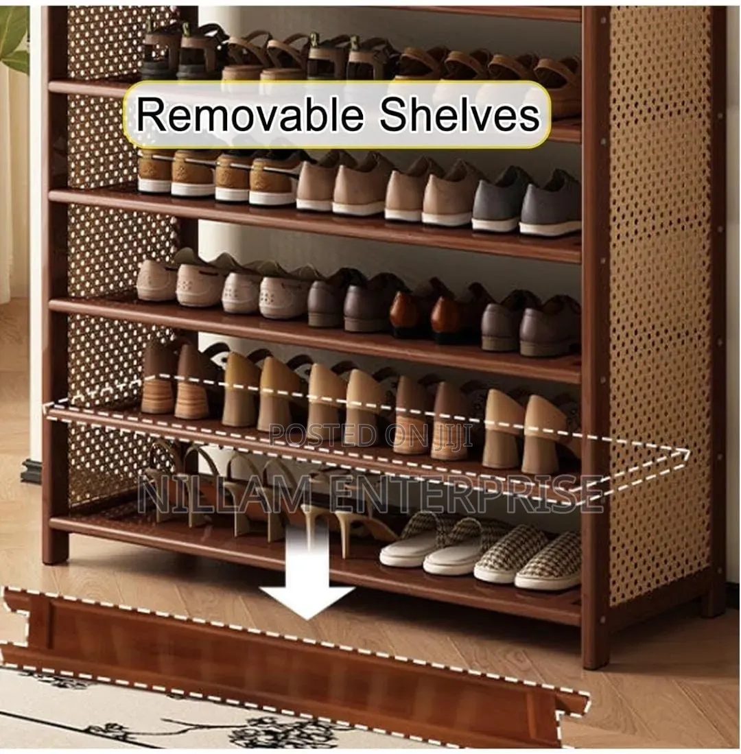 Bamboo Shoe Rack*