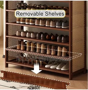 Bamboo Shoe Rack*