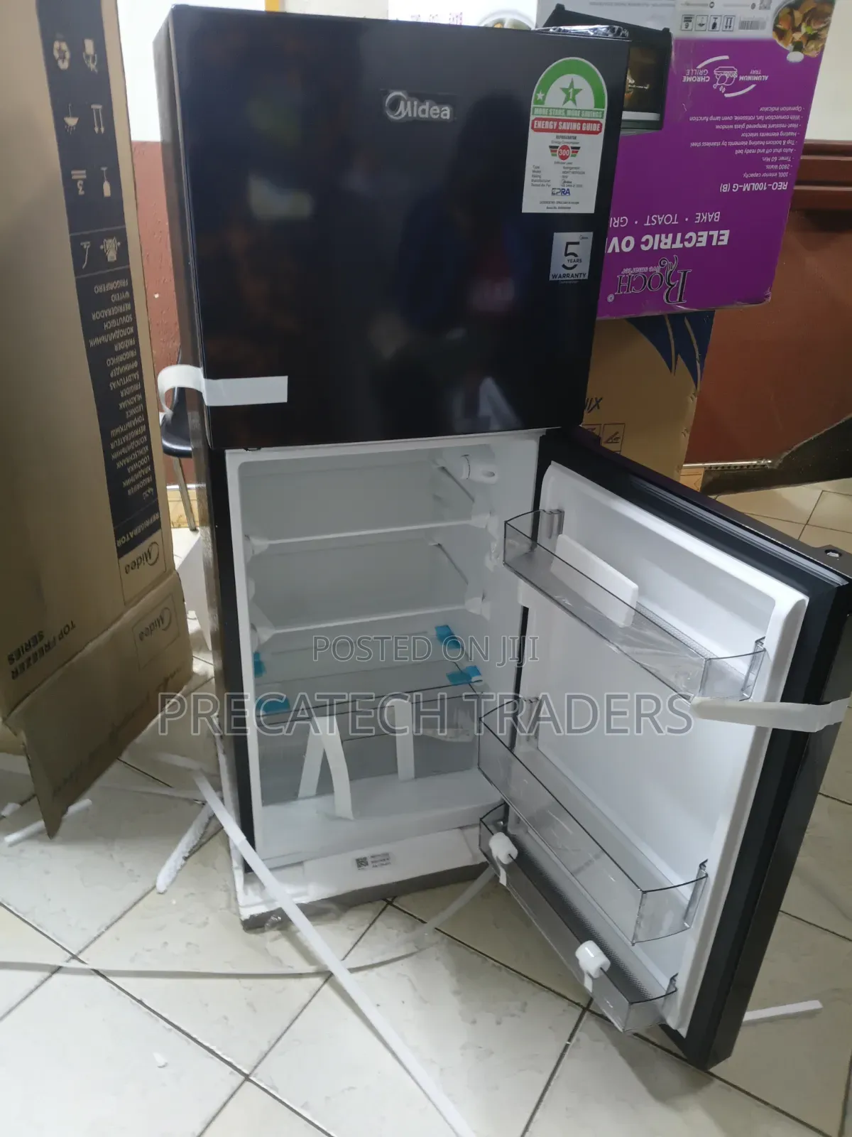 Midea 128L Fridge With Separate Freezer Compartment