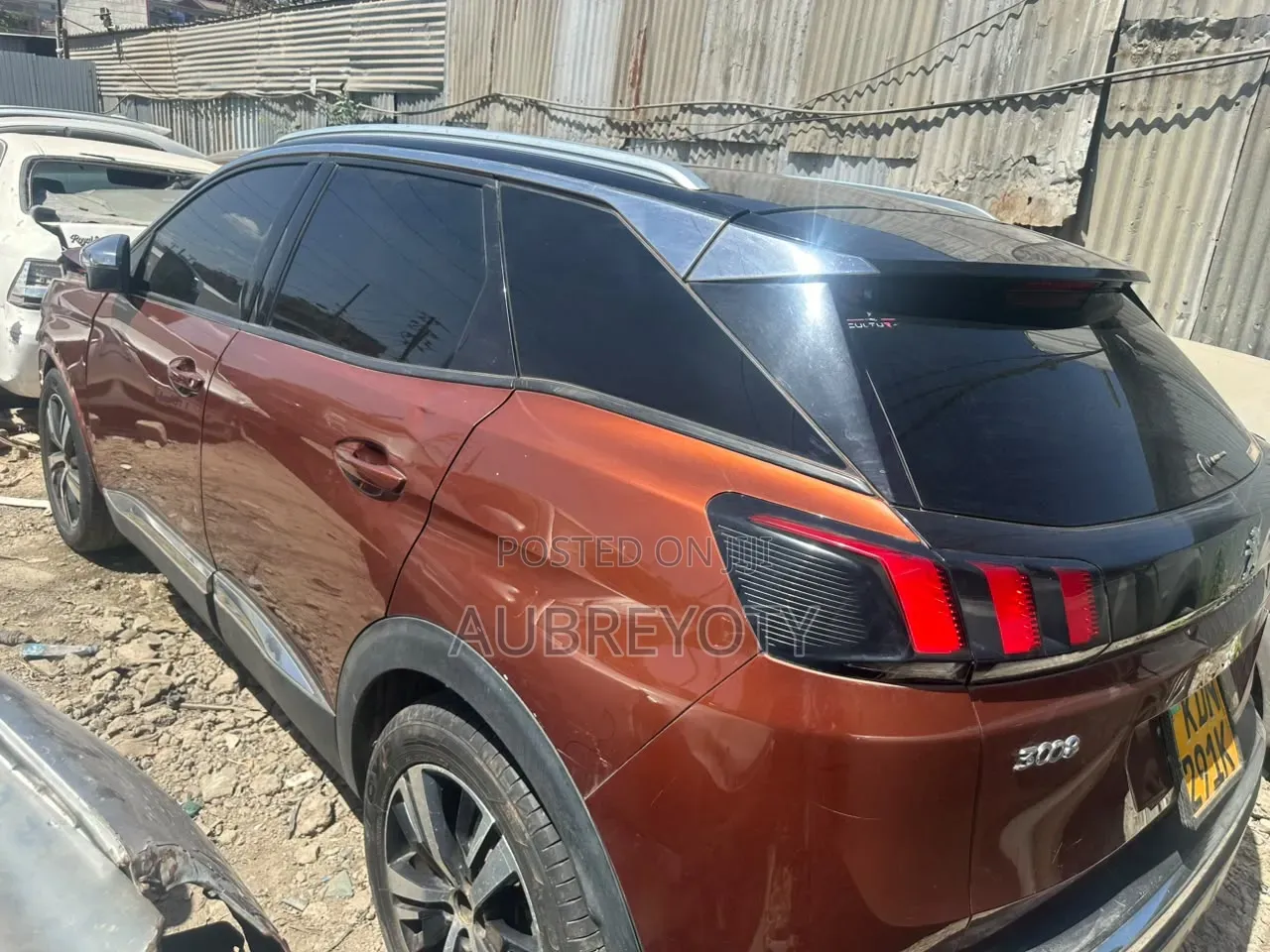 Peugeot 3008 2015 Orange