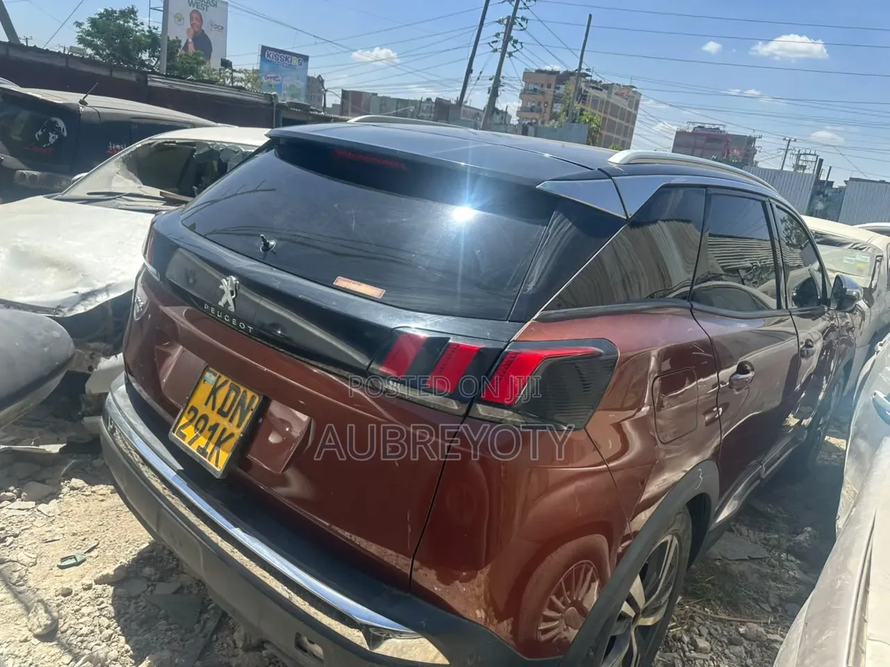 Peugeot 3008 2015 Orange