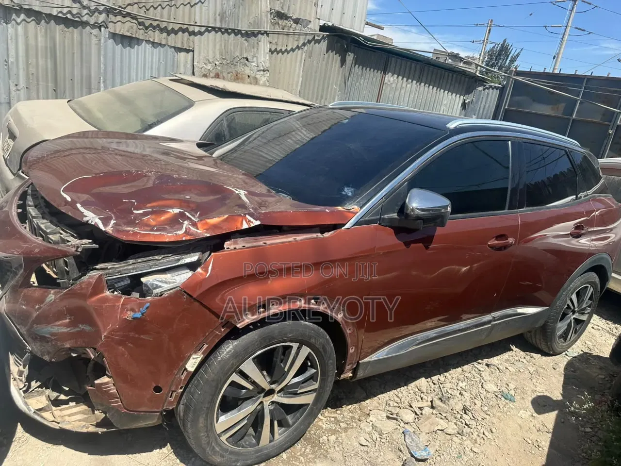 Peugeot 3008 2015 Orange