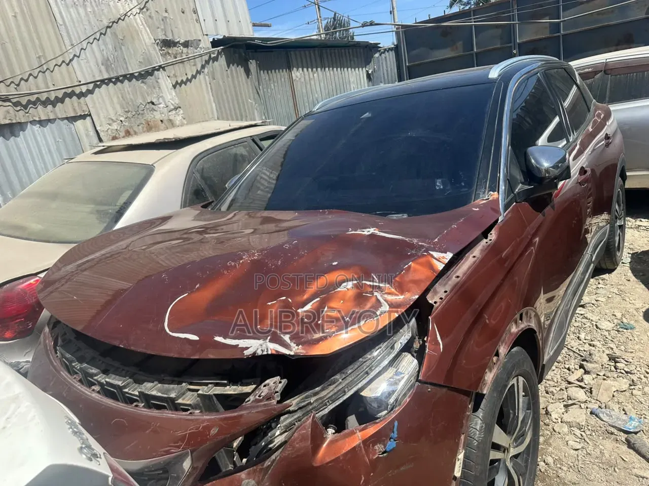 Peugeot 3008 2015 Orange