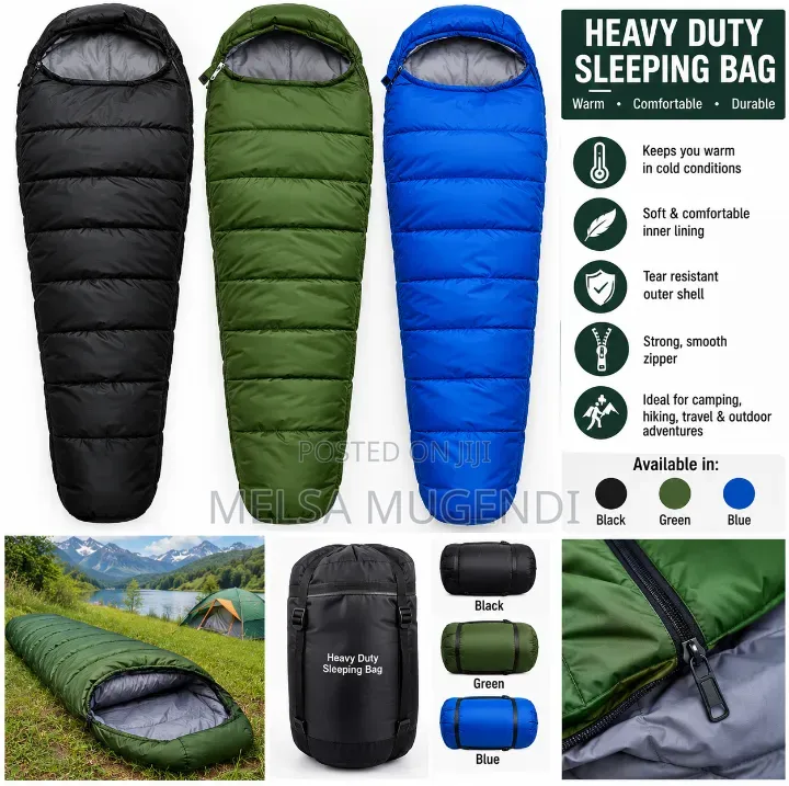 Brand New Heavy Duty Camping Sleeping Bag