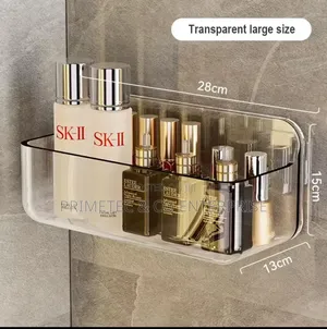 Acrylic Big Size Bathroom Organizer.