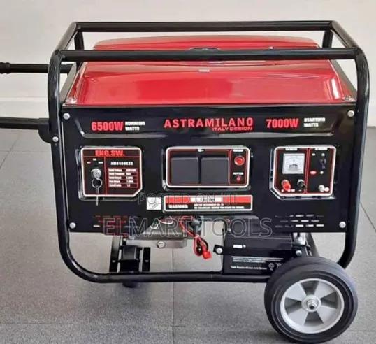 Astramilano 6.5kVA Key Start Petrol Generator. - thumbnail 2