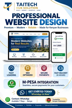 Website Design, Graphic Design, Google Maps & KRA Services