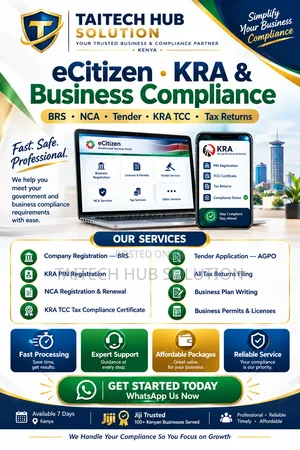 Website Design, Graphic Design, Google Maps & KRA Services