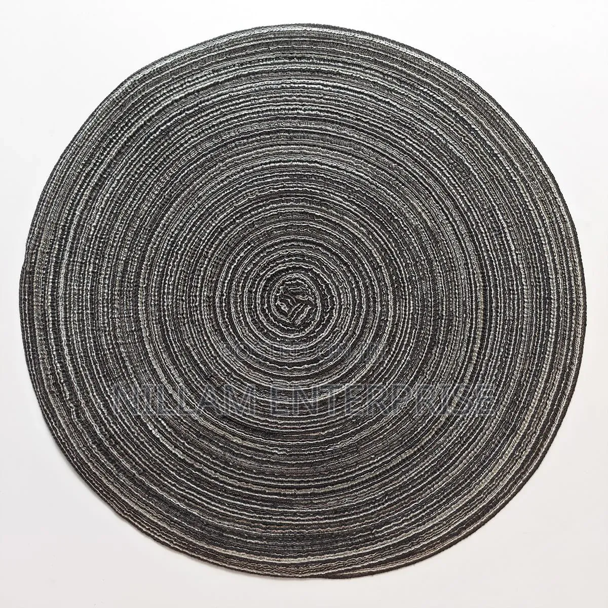 6pcs Elegant Round Woven Placemats