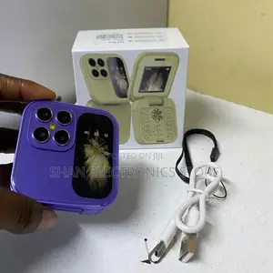 Compact Foldable Design Dual SIM Support I17 Pro Flip Phone