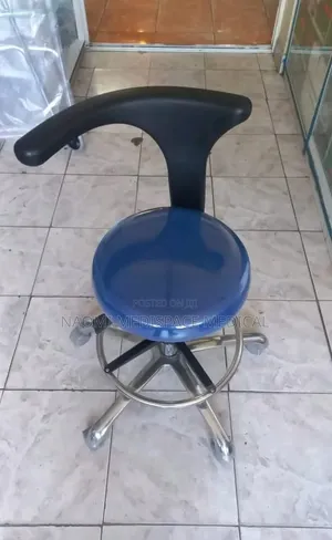 Comfortable, Adjustable Height, Doctor's Revolving Stool
