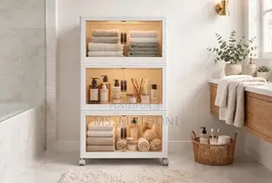  Versatile Storage Cart (48x26x76 Cm)