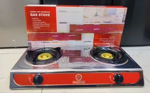 Smartpro 2-Burner Tabletop Steel Gas Stove