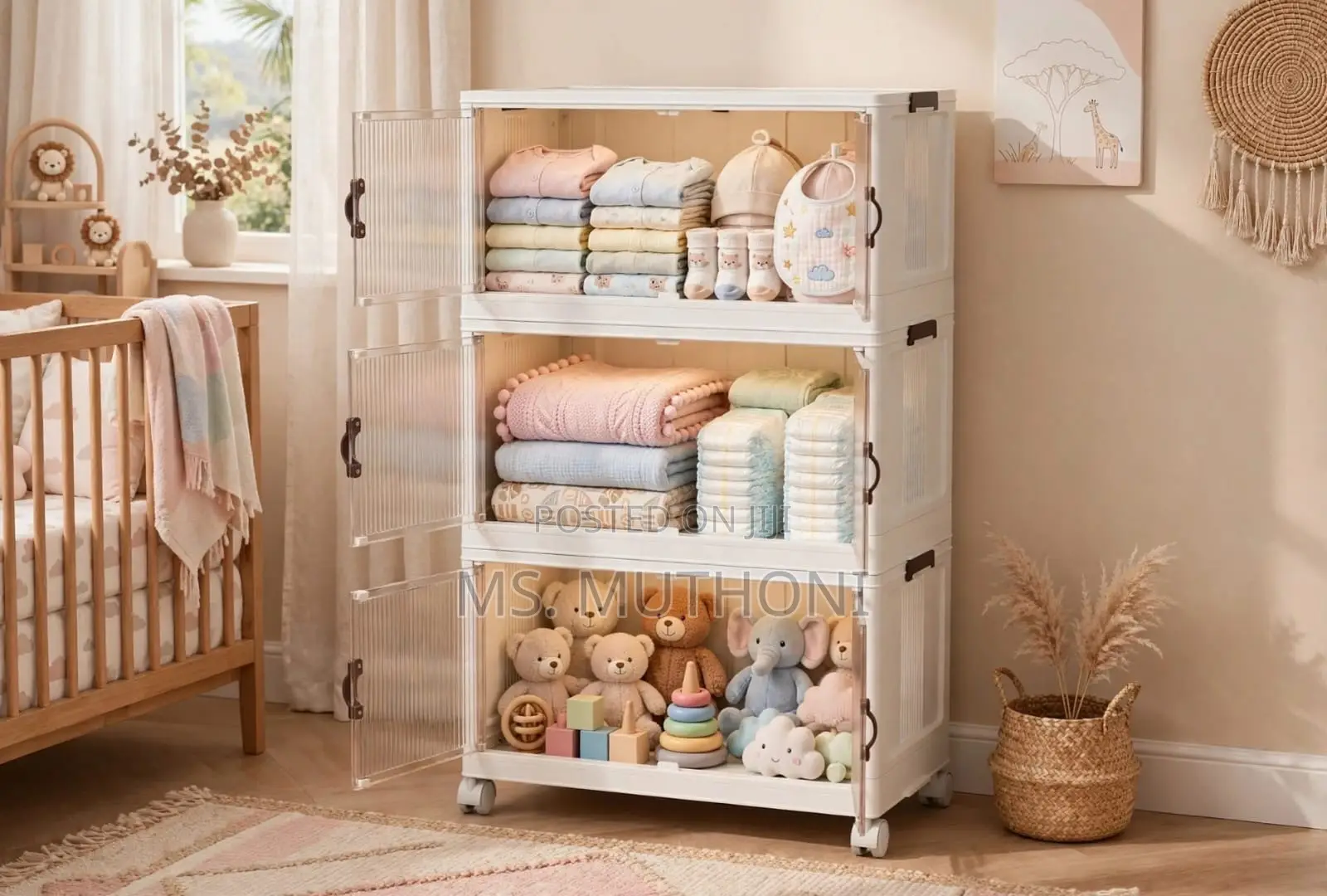  Foldable 3-Tier Organizer
