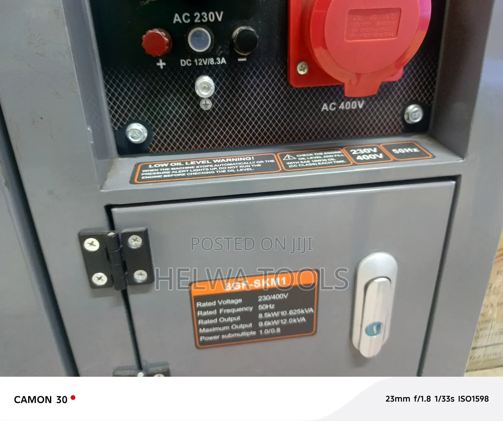 Cigma Heavy Duty Diesel Silent Generator 12kva