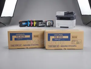 Massive 25,000-Page Yield! Black Toner Kit for Kyocera TK-3135