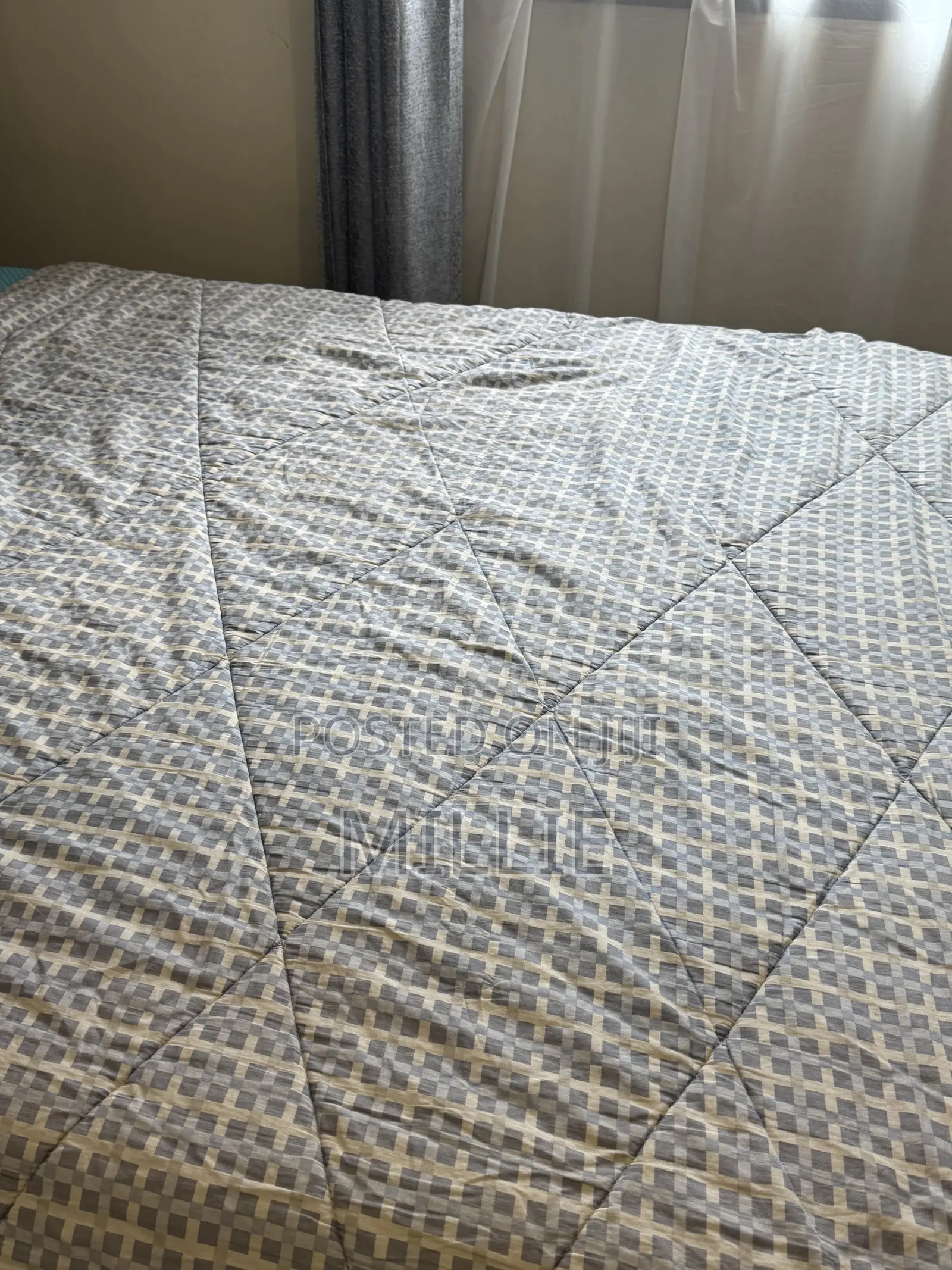 Cotton Duvet Plus a Bedsheet and Two Pillow Cases