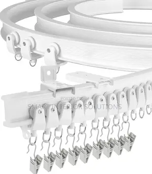 Modern Bendable Curtain Rails for Homes