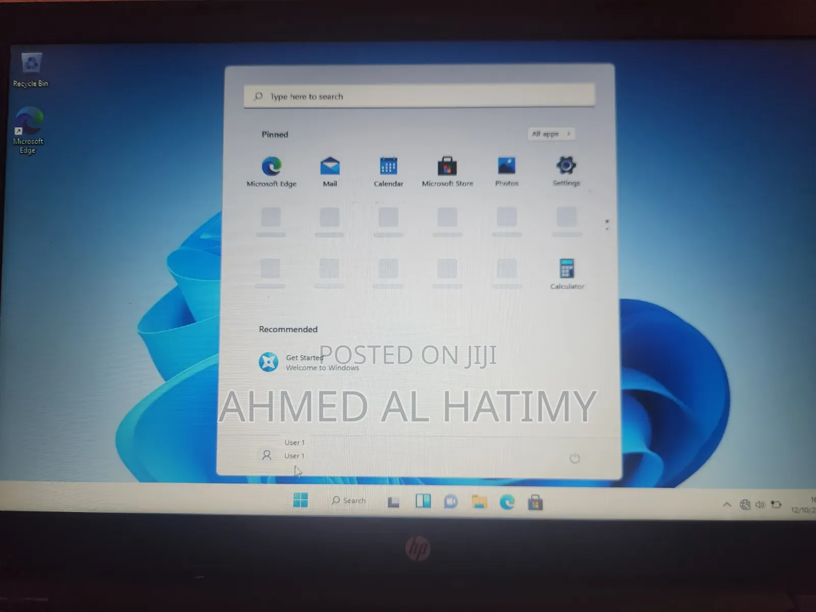 Laptop HP 15 4GB Intel Celeron HDD 500GB