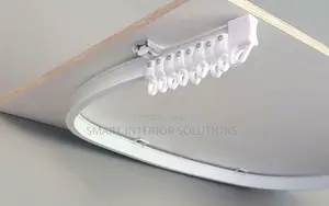 Smooth-Slide Bendable Curtain Rails