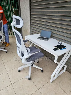 Office Desk and Executive Chair