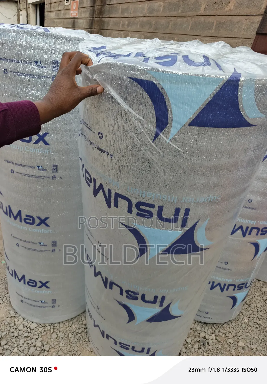 InsuMax Aluminium Foil Thermal Insulation Rolls for Roofs