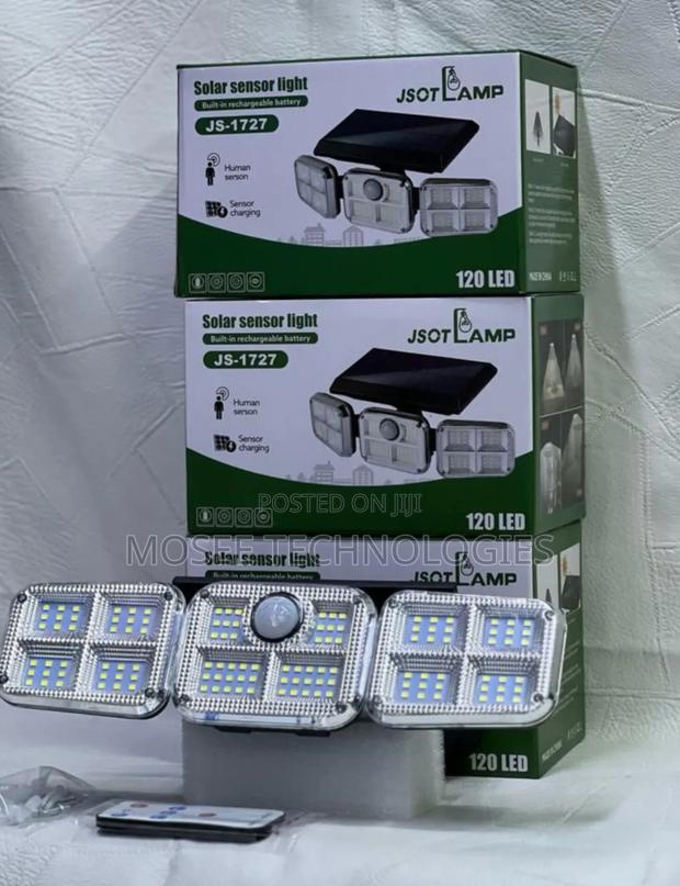 JSOT LAMP JS-1727 120 LED Solar Motion Sensor Light - main view